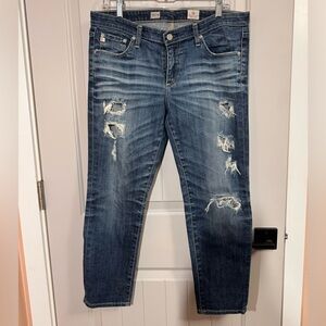 AG Adriano Goldschmied Distressed Jeans